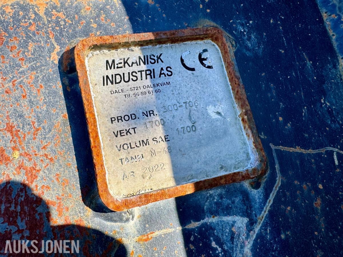 2022 Mekanisk Industri AS graveskuffe - S80-feste